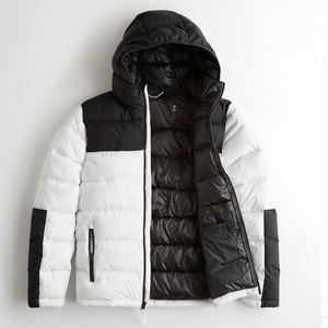 Chaqueta de Invierno Acolchada para Hombre de Alta Calidad, Personalizable, con Cierre, Transpirable, con Capucha, Resistente al Agua, Ligera, de Lona y Algodón - Product Image 2