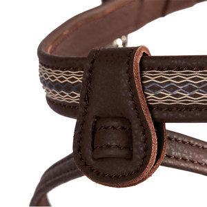 Venta caliente 100% cuero genuino occidental caballo ecuestre brida Halter con acolchado suave cómodo y duradero - Product Image 6