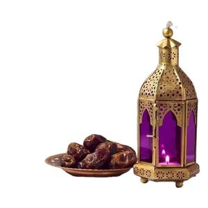 Linterna de Metal de mesa clásica, decoración navideña artesanal única para Festival de Faroles, vela de Navidad clásica de bajo precio - Product Image 1