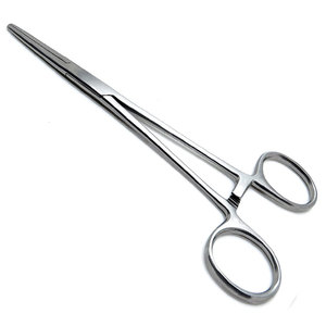 Pinces hémostatiques en acier inoxydable de haute qualité, Instruments chirurgicaux droits et incurvés - Product Image 2