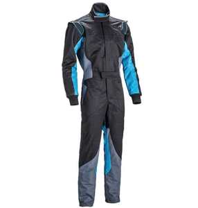 Combinaison de course de karting unisexe, légère, double couche, coupe-vent, à séchage rapide et anti-UV, taille adulte personnalisée, vêtements de course automobile pour moto - Product Image 1