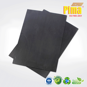 Panneau de support en PVC expansé noir PIMA 3 mm x 24 po x 48 po, feuille de fond contrastée imperméable pour graphiques de vitrine de magasin - Product Image 4