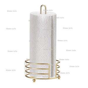 Porte-serviettes rond en métal design avec support pour téléphone, qualité supérieure, pour hôtels et restaurants - Product Image 4