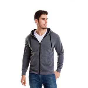 Sudaderas con capucha lisas en blanco con etiqueta privada, ropa deportiva, gimnasio, Jersey de algodón de gran tamaño, sudaderas térmicas para hombre con bolsillo - Product Image 3