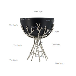 Cuenco de aluminio decorativo Color negro Tamaño y formas personalizados Cuenco de frutas para mesa de comedor a precio barato - Product Image 6