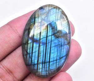 Gema Natural suelta de labradorita azul, cabujón, fabricación de joyas, labradorita curativa, Gema caída, colgante, gemas - Product Image 3