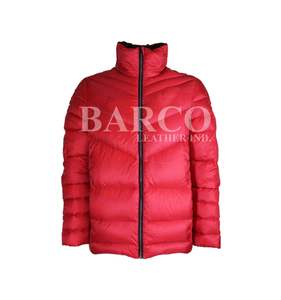 Ropa de calle de invierno unisex, chaqueta hinchada con capucha, bolsillo con soporte, personalizable, nuevo estilo, Abrigo acolchado, manga larga, costura de Panel cruzado - Product Image 1