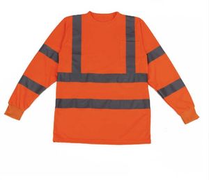 T-shirt POLO à manches longues léger personnalisable pour la course de nuit d'automne Tissu réfléchissant respirant Tops actifs personnalisés - Product Image 3