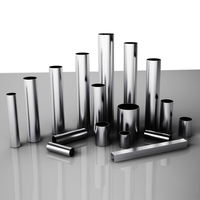 Tube en acier inoxydable décoratif de haute qualité, soudé, AISI 201, 304 304L, 316L, tube en acier inoxydable 2B, série 300