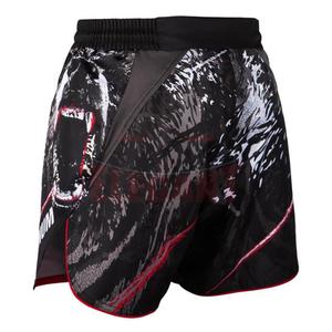 MMA <b>Shorts</b> custom design 100% <b>polyester</b> sublimation printed Breathable MMA Fighting <b>Shorts</b> Pakistan Men Wear Fighting <b>Shorts</b> - Product Image 3
