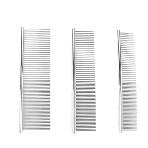 Peines de acero inoxidable para el cuidado de mascotas, peines profesionales de alta calidad para perros - Product Image 3