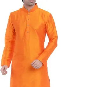 Pijama tradicional de seda para hombre, traje de boda indio de diseñador, churidar, Kurta