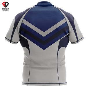 2022 nouveau Design Respirant Gros Sublimation Impression Respirant Plus La Taille Usine Meilleur Prix Offre Spéciale Rugby Jersey Pour Hommes - Product Image 6
