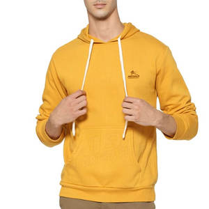 Vente en gros de nouveaux pulls à capuche élégants MISHA SPORTS FITNESS pour hommes, motif solide, tissu tricoté en coton/polyester, respirant, printemps - Product Image 1