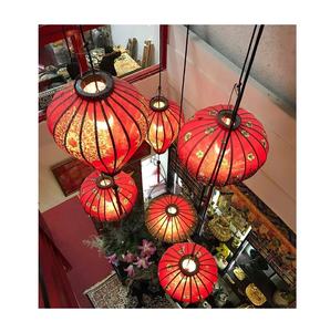 Linterna de seda de luz nocturna-linterna de tela de Vietnam (0084587176063 WS Sandy) - Product Image 4