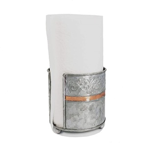 Soporte de pañuelos rústico de hierro de diseño de tamaño personalizado hecho a mano soporte de servilleta clásico elegante al por mayor soporte de pañuelos de lujo - Product Image 6