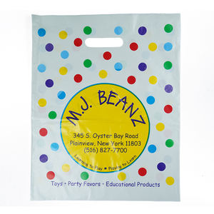 HDPE or LDPE die cut handle <b>bags</b> punch die cut plastic <b>bags</b> Hanoi Plastic <b>Bag</b> - Product Image 6