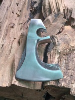 Tête de hache en acier à haute teneur en carbone de style russe, forgée à la main, manche en bois, dureté HRC52-58, HC 5160, lame de coupe de 5 pouces, MDM AXES