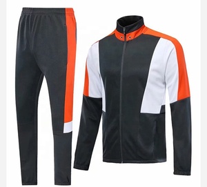 Jogger ชุดวอร์มผ้าฝ้ายมีซิปสำหรับผู้ชาย,ชุดวอร์มกีฬาแบบมีซิปรูดขึ้นสำหรับฤดูหนาว - Product Image 3