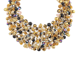 Collar de cuentas de semillas ajustable de estilo bohemio más vendido, cuentas hechas a mano, gargantilla de cuentas románticas, calidad de la India garantizada - Product Image 3