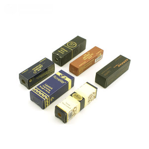 Boîte d'emballage de maquillage pour rouge à lèvres en papier artistique imprimé sur mesure avec revêtement UV et laminage mat - Product Image 2