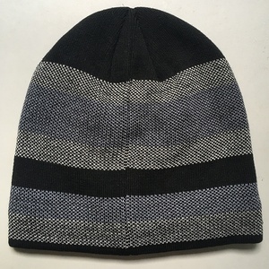 หมวกบีนนี่สำหรับส่งเสริมการขายสำหรับทุกเพศลายทางมีกระดุมข้อมือพิมพ์ดิจิตอลโลโก้ตามสั่งจากเวียดนาม - Product Image 5