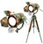 Riflettore <span class=keywords><strong>da</strong></span> tavolo con treppiede marrone lavapavimenti <span class=keywords><strong>da</strong></span> incasso faretto <span class=keywords><strong>da</strong></span> incasso per hotel - Product Image 2