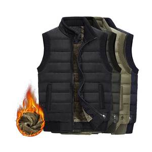 Chaleco Acolchado Reversible Vintage de Invierno de Último Diseño, Impermeable, con Estampado de Leopardo, Bolsillos Laterales, Relleno 100% Poliéster - Product Image 2