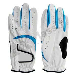 Gants de golf pour hommes en cuir Cabretta de haute qualité de Direct Factory avec logo et couleurs personnalisés, tissu synthétique PU pour usage sportif - Product Image 2