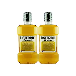 I più venduti igiene orale bocca lavaggio bottiglie autentico sapore Listerine Ultraclean originale 2 bottiglia confezione da 750ml