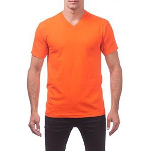 Mens Basics Solid Color Half Button Short Sleeve T-Shirt - Product Image 1