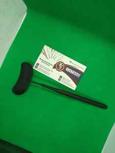 Herramienta de belleza de espejo de pestañas LED en forma de media luna de acero inoxidable alemán para extensiones de pestañas y acabado de vidrio de maquillaje - Product Image 3