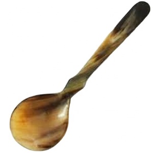 Serveur à salade en corne de table de grande taille et cuillère de service Gadgets de cuisine uniques vaisselle de table cuillère à salade ensemble de couverts - Product Image 1