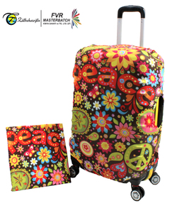 Funda Elástica para Maleta Hecha en Turquía, Diseño Artístico Creativo, Funda para Equipaje de Viaje, Tela Elástica, Compatible con Maletas de 20, 24, 28 y 32 Pulgadas - Product Image 3