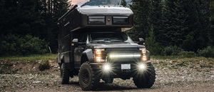 Autocaravana de Lujo F550 de Fibra de Vidrio y Camioneta 4x4 para Acampar y Viajar al Aire Libre en <span class=keywords><strong>Venta</strong></span> - Product Image 2