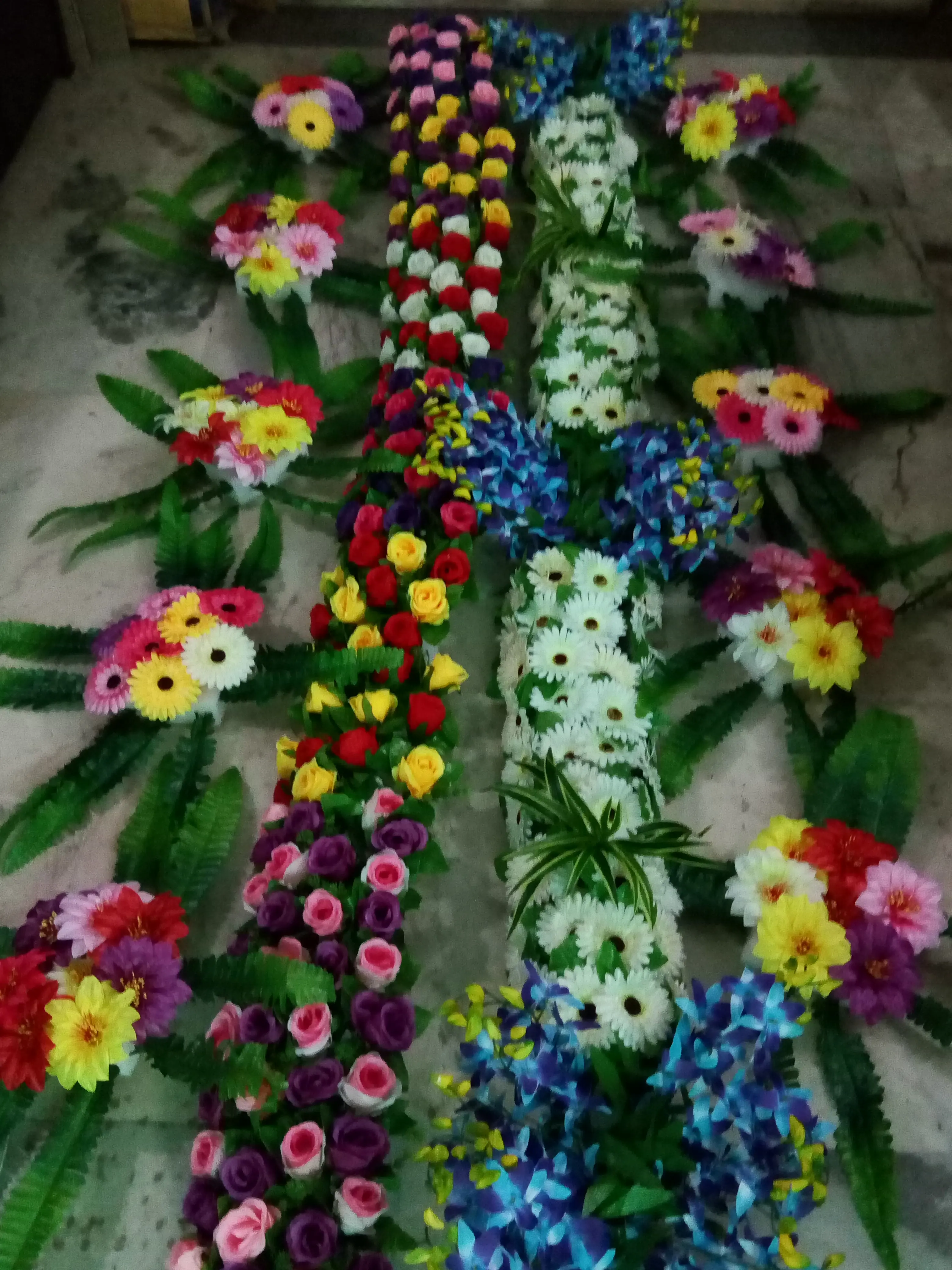 Düğün dekor mağaza olay 3D çiçek giydirme duvar Mat Roll Up kumaş kumaş taban yapay çiçekler duvar zemin