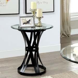 Eclips Side <b>Table</b> Usage Wood Metal of Type Room <b>Modern</b> Luxury <b>Round</b> Made in India Top All Office Home Room Restaurant 2022 Best - Product Image 4