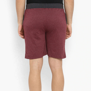 Shorts de sport de fitness à rayures pour hommes, vêtements de joggeur à séchage rapide avec poches - Product Image 3