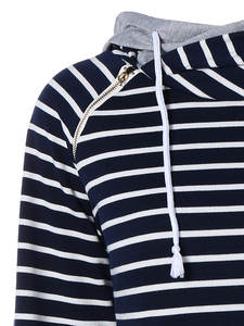 Vente en gros Nouveau pull à capuche tricoté respirant à manches longues pour femmes - Product Image 3