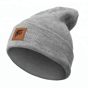 Meilleures ventes Bonnets chauds d'hiver personnalisés pour hommes Bonnet tricoté confortable Meilleur look simple Matériau en cachemire de haute qualité - Product Image 2