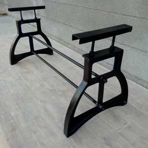 ขาโต๊ะรับประทานอาหารแบบอุตสาหกรรมขาเหล็กเคลือบผงสำเร็จรูปสำหรับห้องนั่งเล่นโรงแรมและสำนักงานที่บ้าน - Product Image 1