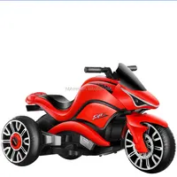 Трехколесный мотоцикл для детей 3-х колесный мини детский Электрический мотор r/c гоночный автомобиль электрический игрушечный автомобиль