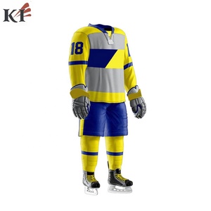 Tenues de hockey sur glace unisexes pour adultes, personnalisées avec le nom de l'équipe, imprimées par transfert thermique, service OEM, KEVEN IMPEX, vente en gros aux États-Unis 2026 - Product Image 5