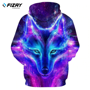 Wholesale Customised Men's 3D Digital Printing Breathable Quick Dry <b>Polyester</b> <b>Hoodies</b> Plus Size Unisex Winter Solid Pattern - Product Image 6
