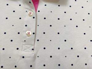 Manches courtes pour femmes 100% coton de haute qualité pour chemise imprimée à col polo Style décontracté du Bangladesh orienté vers l'exportation - Product Image 6