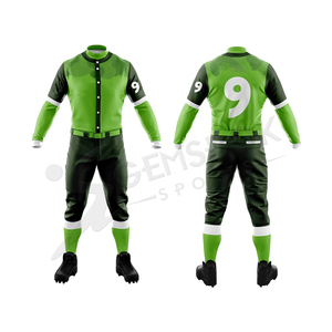 Vente en gros sur mesure Ensembles d'uniformes de baseball respirants à séchage rapide pour hommes Nouveaux modèles de vêtements de sport avec impression conceptuelle - Product Image 6