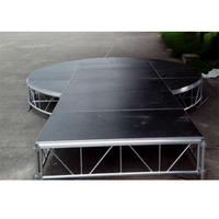 1.22x1.22m 1x2m luxueux extérieur en aluminium marionnette plate-forme de scène Mobile réglable en vente