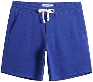 Pantalones Cortos Casuales de Algodón para Hombre, Verano 2021, Transpirables, de Secado Rápido, Diseño Sólido Lavado, Cierre con Cordón Ajustable - Product Image 6