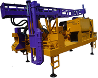 Machine de forage sur chenilles PPR-15-1 haute performance, solution de forage compacte de 15 mètres pour un piegeage efficace