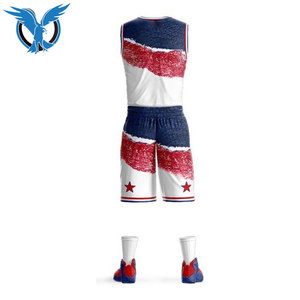 Uniforme de baloncesto 100% poliéster para adultos y niños, secado rápido, transpirable, para deportes al aire libre, Unisex, novedad - Product Image 6